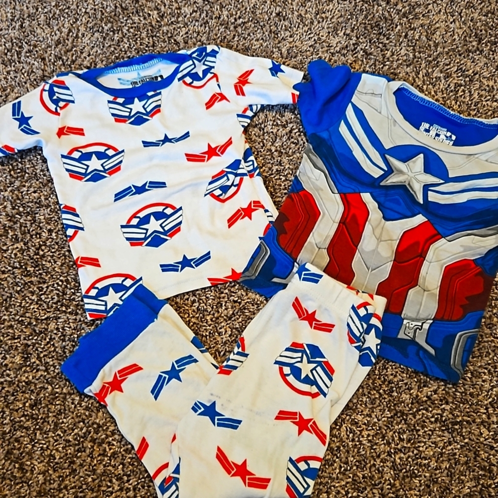 Marvel Pj's size 4 boys